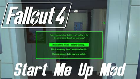 fallout 4 start me up mod|fo4 start me up redux.